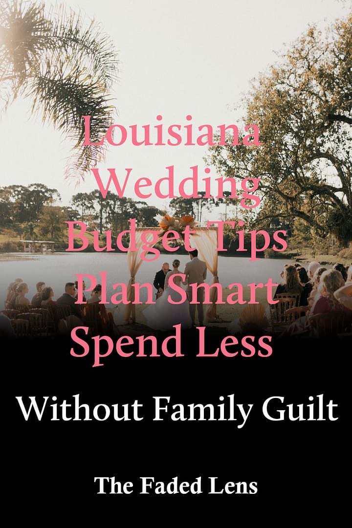 Louisiana Wedding Budget Pin Image